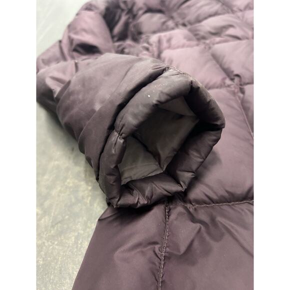 The North Face 600 Goose Down Parka Jacket Long Purple Women’s Size Medium - Picture 3 of 14